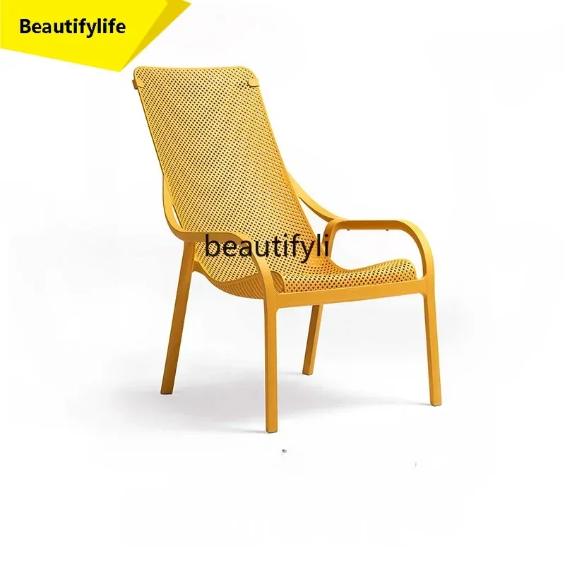 PPP  Outdoor Courtyard Recliner Leisure Beach Chair Garden Balcony Outdoor Swing Armchair