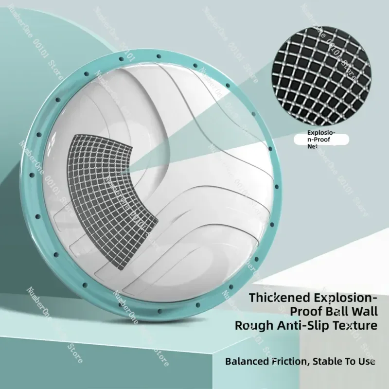 Smart Wave Speed Ball Semicircle Foot Step Balance Trainer Thickened Pilates Yoga Fitness Equipment For Women Weight Loss