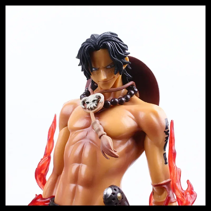 26cm jednoczęściowy GK Portgas D as figurki Anime zabawki figurki kolekcjonerskie Model Luffy Brother Figma ozdoby prezenty dla dzieci