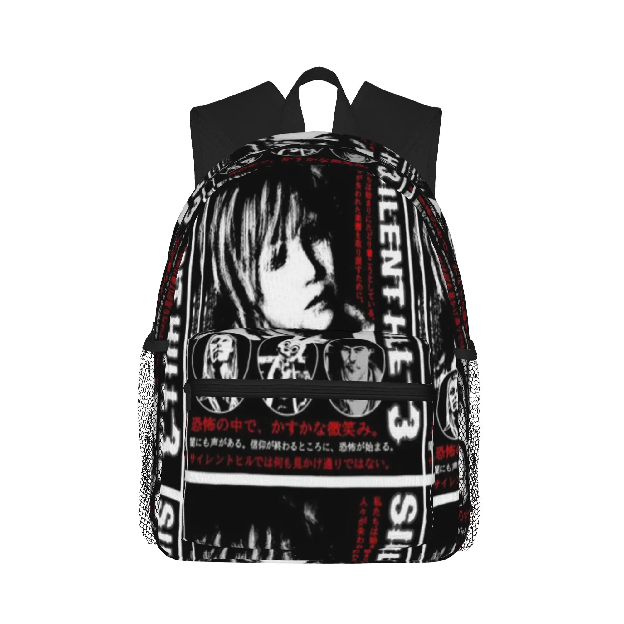 Tribute to Silent Hill 3  White Version  Casual Backpack for Students and Adults Bags