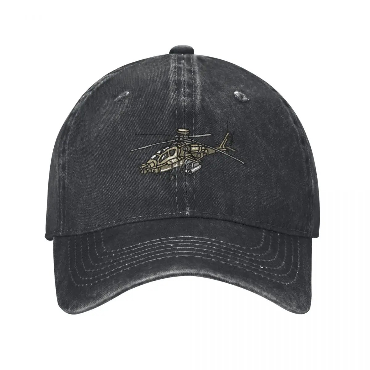 AH-64 Apache: Aerial Dominance Baseball Cap Hat Man Luxury Beach Outing Boy Women's