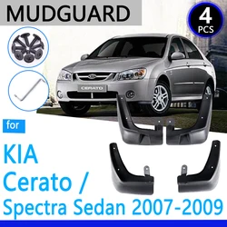 Mudguards fit for KIA Cerato Spectra LD 2007 2008 2009 Car Accessories Mudflap Fender Auto Replacement Parts