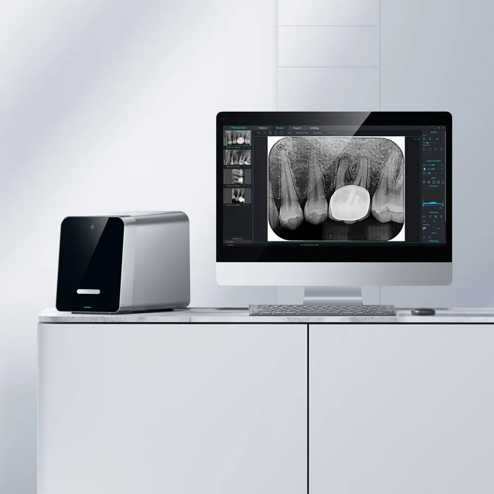

Original Free Scan Imaging Plate Scanner Dental Phosphor Plate Scanner HD Touch Screen Free Software Dental Scanner