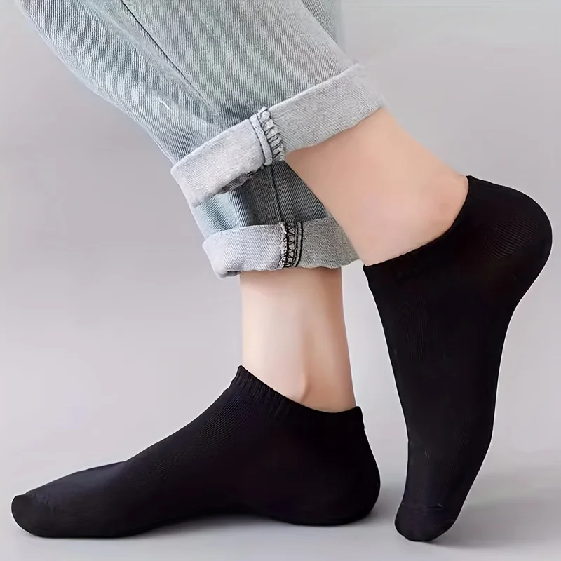 5/10/20/30 Pairs Womens Ankle Men Socks Low Cut Design Comfort Low Tube Sport Short Casual Socks Thin Socks Breathable Polyester