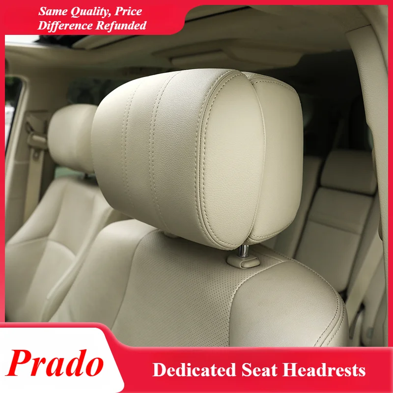 For 10-19 Prado Headrest Replacement Flywing Off road Headrest Memory Cotton Neck Pillow Interior Modification