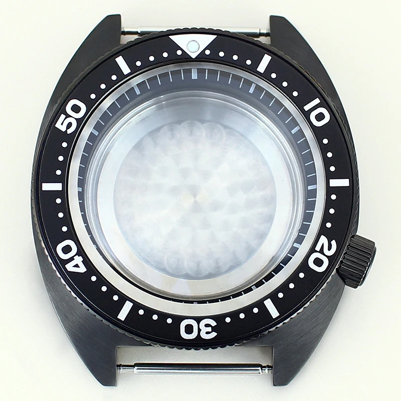 41mm NH35 Watch Case Black/All Black/Blue/Deep Blue Chapter Ring Sapphire Glass For NH35 NH36 NH38/34 Movement Watch Accessories