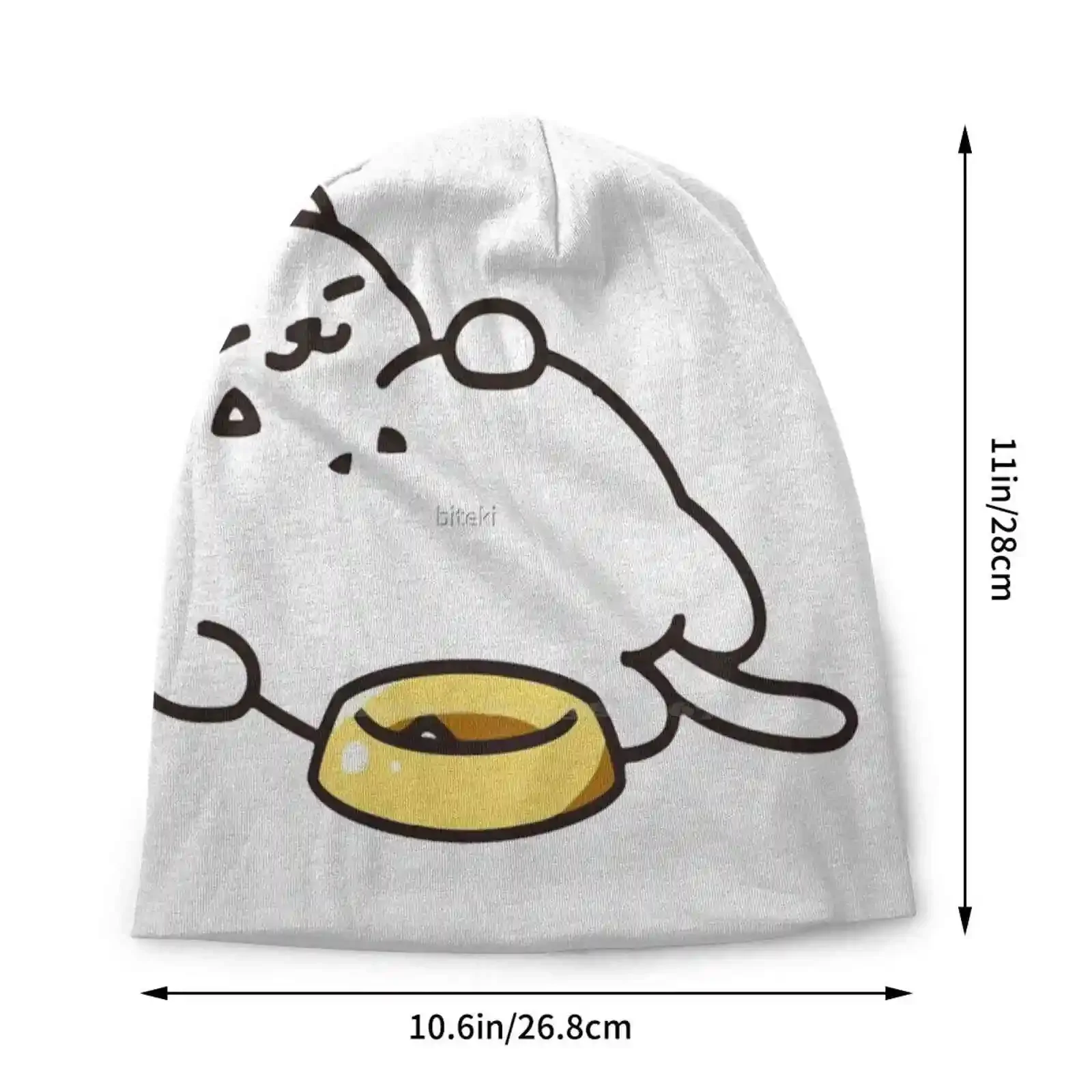 Neko Atsume-Tubbs Cat Knitted Hat Warm Beanie Outdoor Caps Tubbs Cat Kittens Kawaii Cute Fluffy Cats Neko Atsume Cat Neko Cat