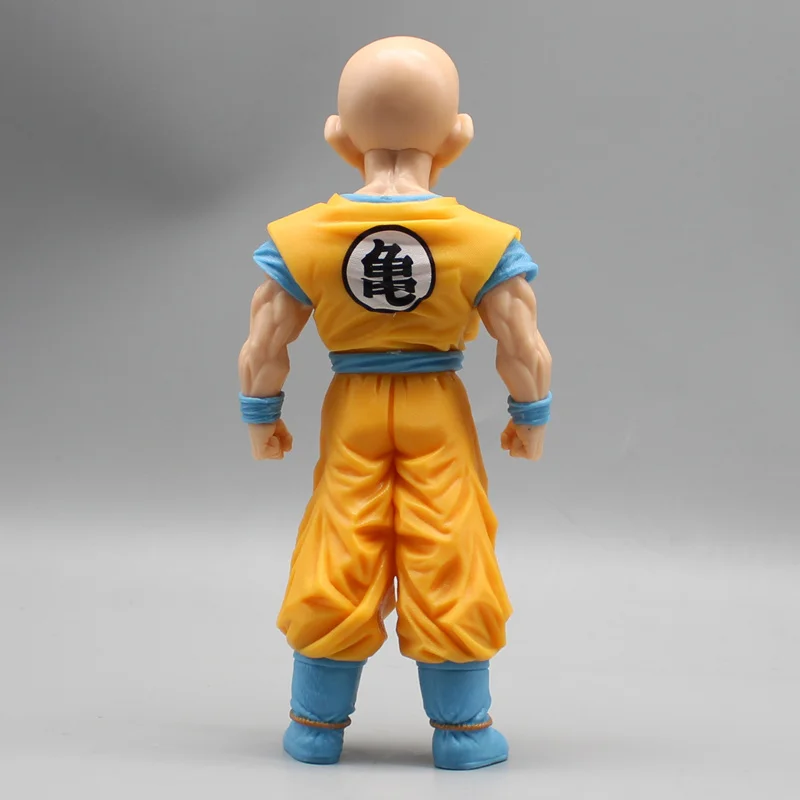 Dragon Ball Gk Infinite Z Warrior Series Krillin Son Gohan Battle Stand Model Desktop Decoration Collectibles Childrens Toy Gift image 2