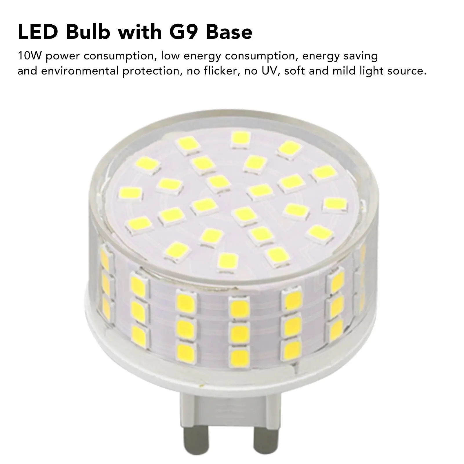 10W G9 LED Corn Light Bulb - Energy-Efficient Lamp for restaurants & Home Use