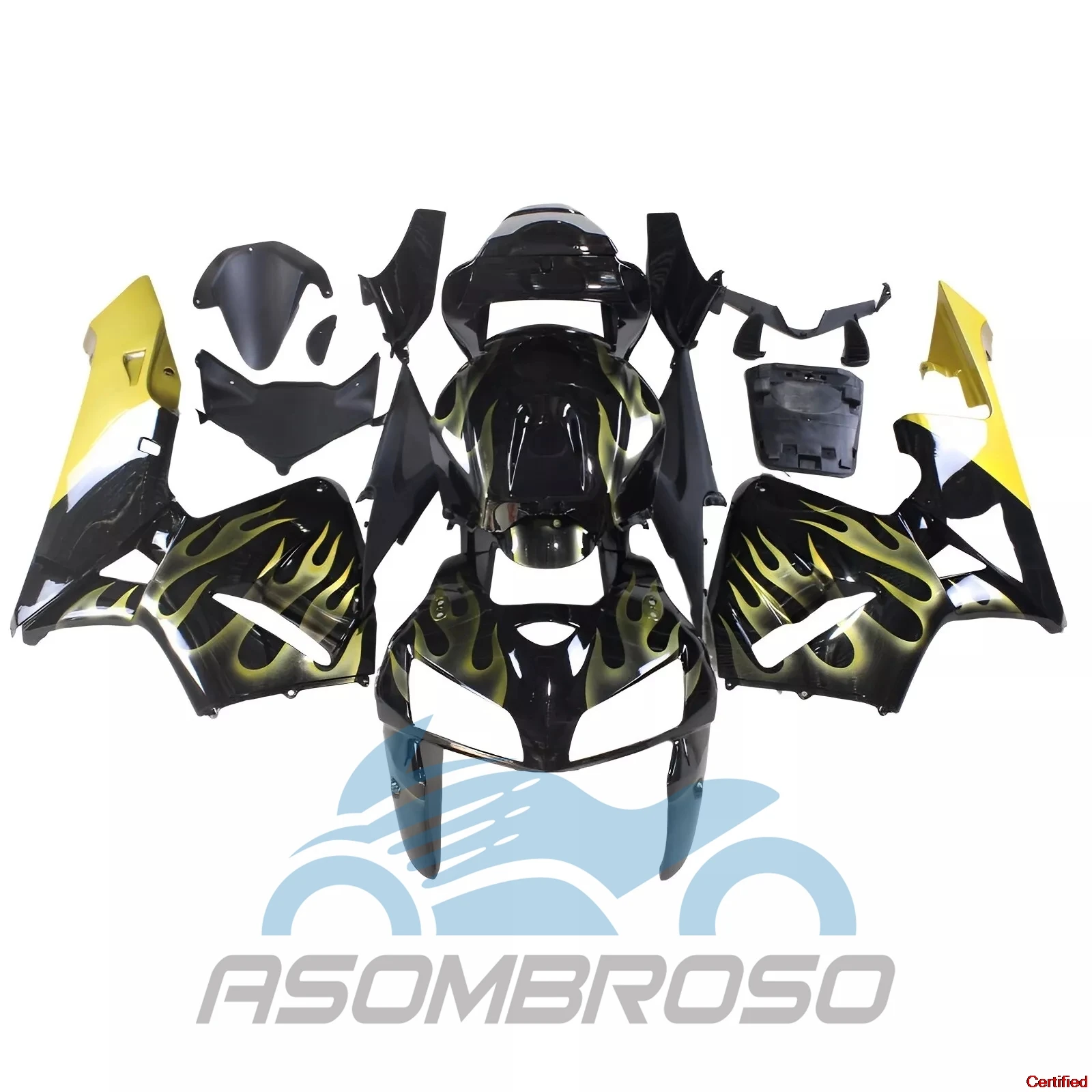 

Parts Fairings CBR600RR 2005 2006 Motorcycle Painted Fairing Bodywork Cowl Kit for Honda CBR 600RR 05 06