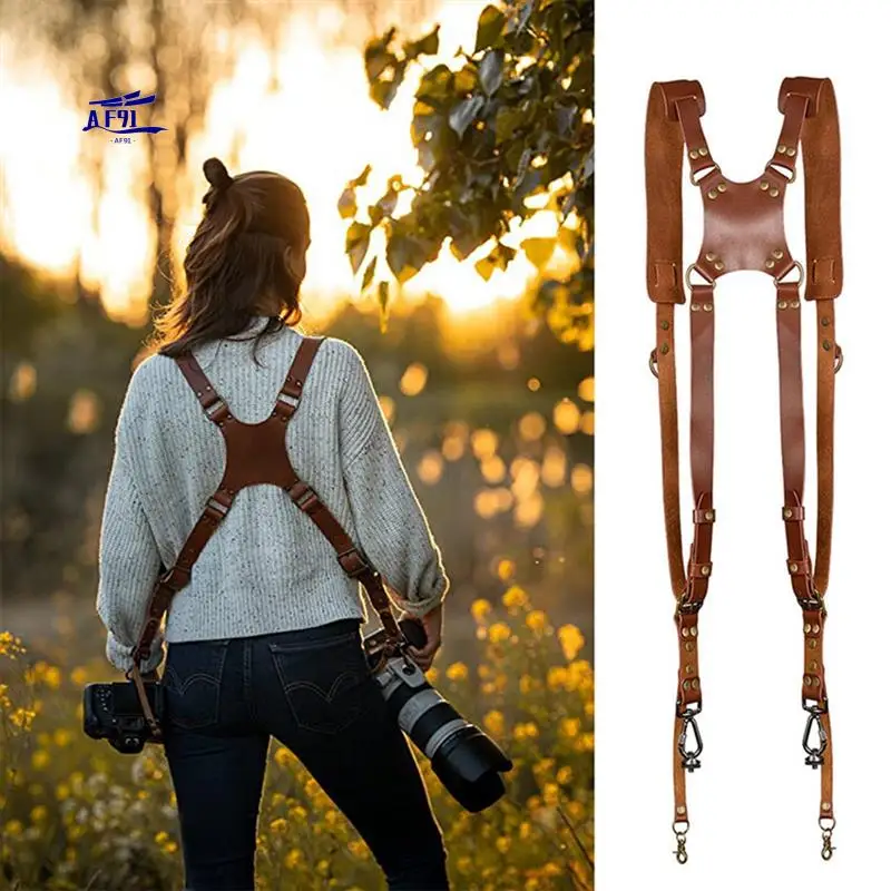 AF91-Shoulder Camera Strap For DV Digital SLR Camera Outdoor Photography Shoulder Strap Double Protection