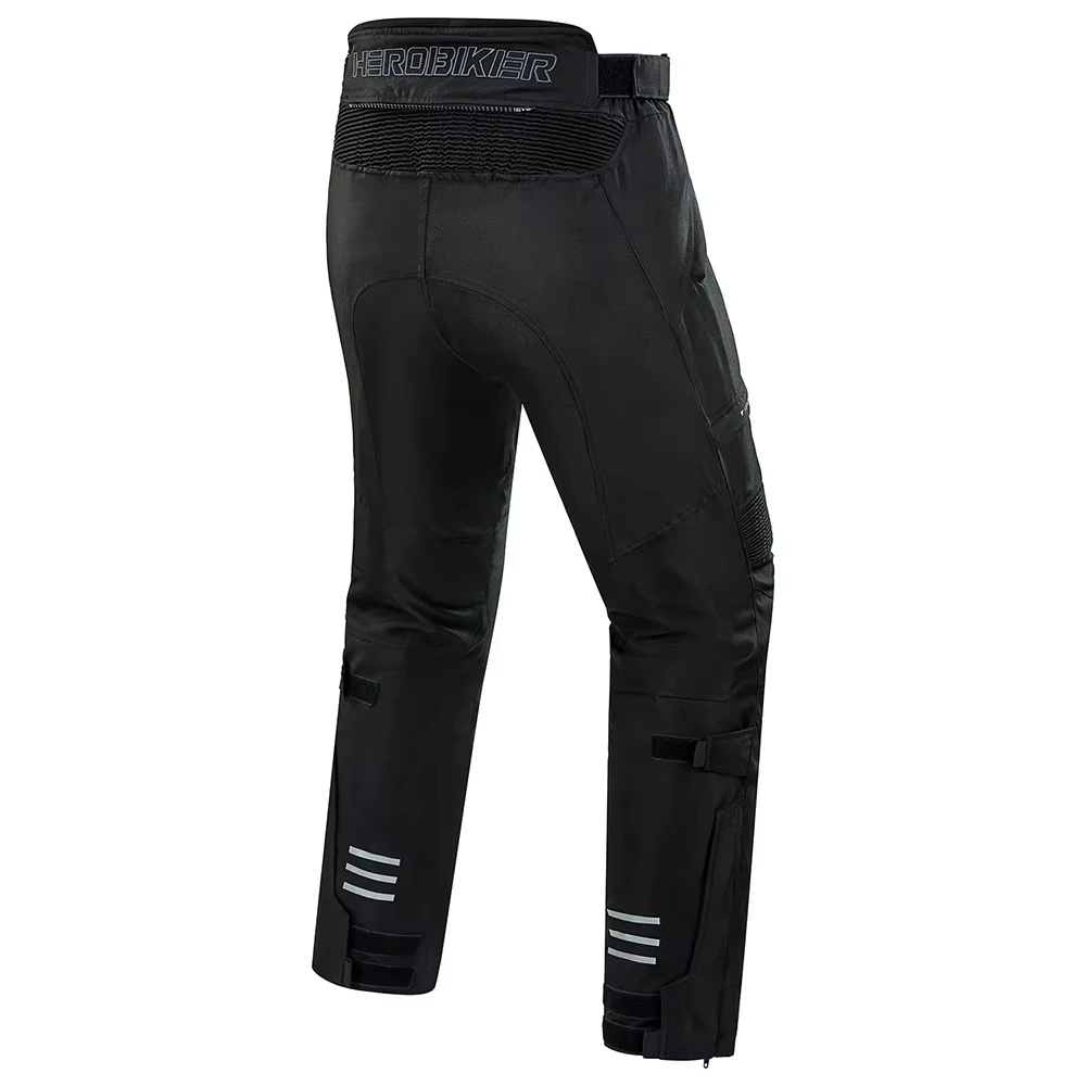 Motorcycle Pants Four Seasons Men Motocross Riding Trousers with Protective Gear Night Reflective Anti-Fall