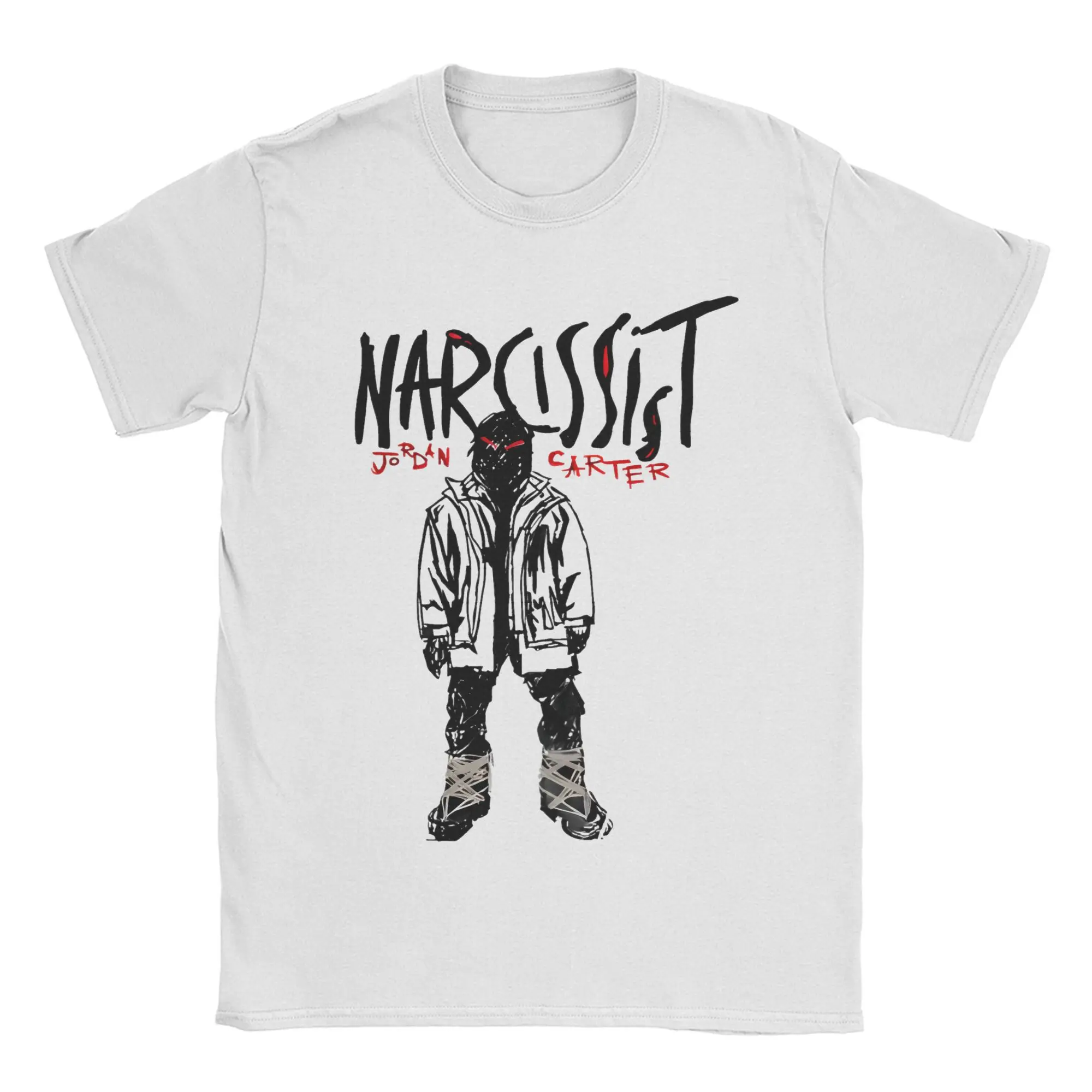 Narcissist- Playboi Carti T-Shirt Unisex Cotton Top Tee Novelty  Round Neck Short Sleeve