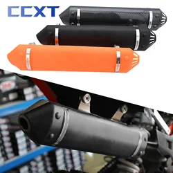 Motocross Exhaust Heat Shield Muffler Protector Cover For KTM XC XCW EXC 250 300 For Husqvarna TE250 TE300 2020-2023 Motorcycle
