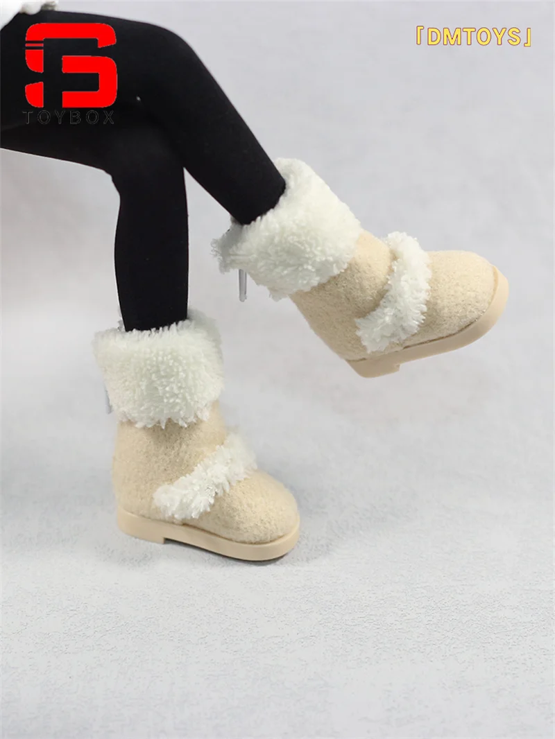 DMTOYS DP001 DP002 1/6 Scale Handmade Slippers Snow Shoes Model For 12" Female Soldier Action Figure Body Dolls