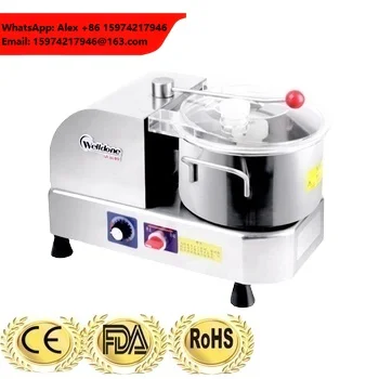 WED-QS6L Welldone 6L Electric Meat Cutter Machine Meat Mincer Grinder New 1100W Adjustable Speed Sausage Stuffer Meat Grinder