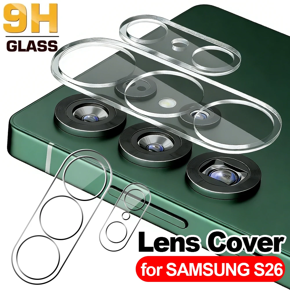 HD Camera Protectors For Samsung Galaxy S26 Plus S26Ultra 9H Tempered Glass Anti-Scratch Lens Cover For Samsung S26+ S26U