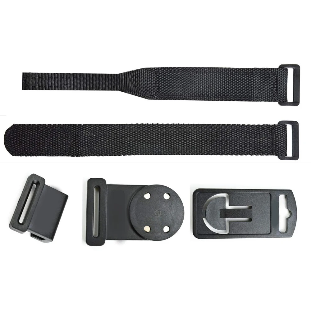 Kit gantungan tali gantung magnetik Universal, 5 buah gantungan dengan klip untuk multimeter 370*32 Mm bagian Multi-Meter