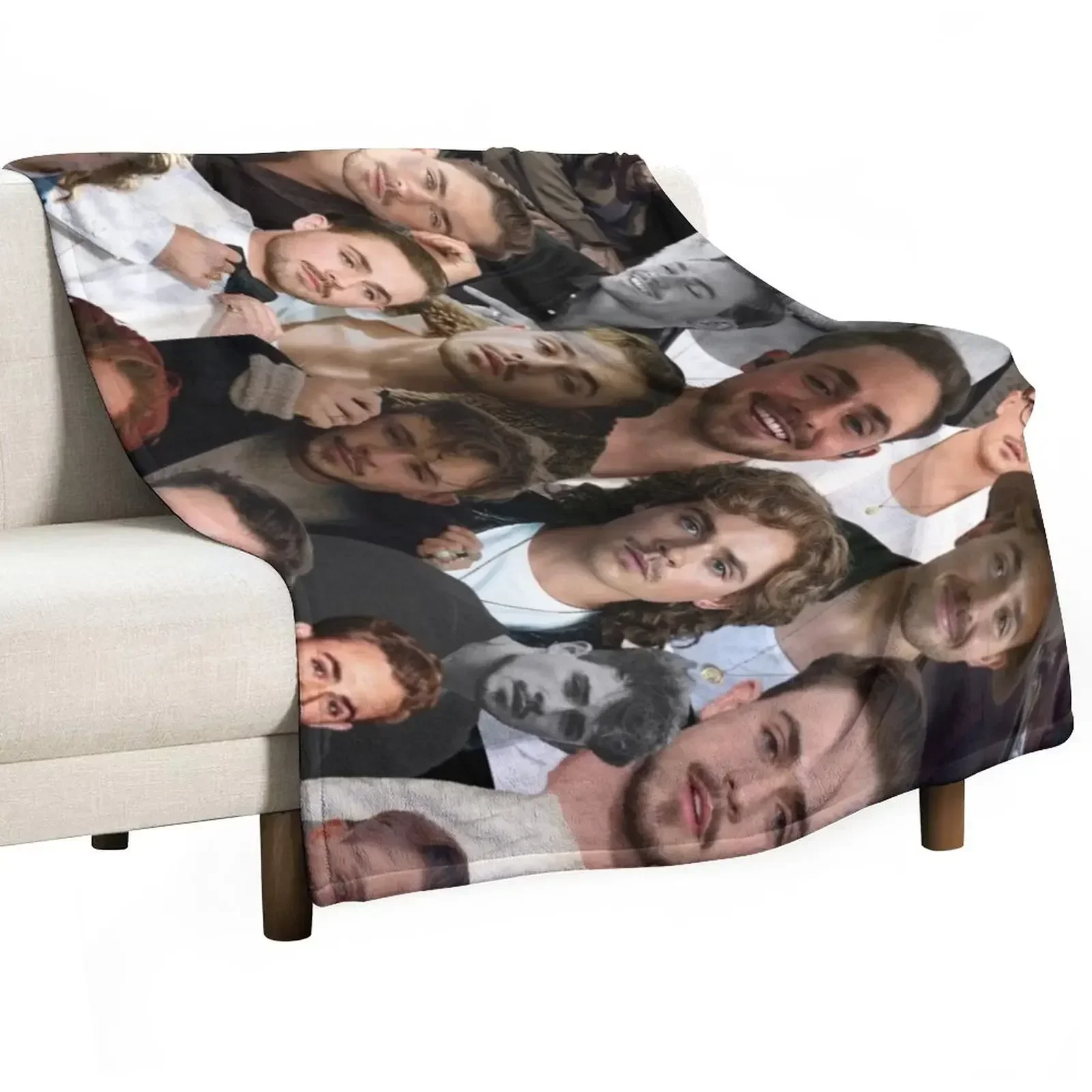 

Montgomery photo collage Throw Blanket Summer Personalized Gift Blankets