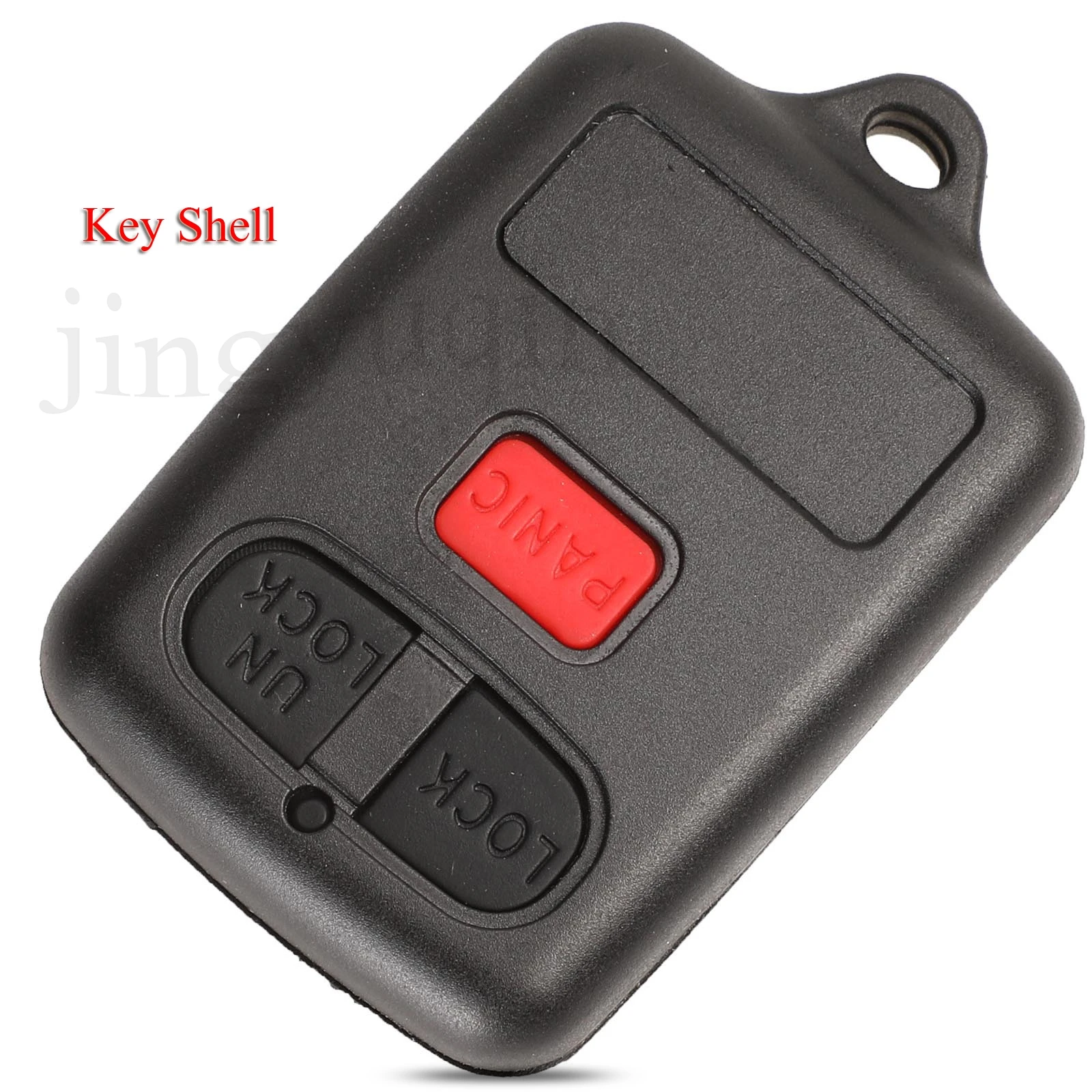 

jingyuqin Remote Smart Car Key Shell For BYD F3 F3R 3 Buttons Replacement Keyless Entry Car Key Fob Case Cover