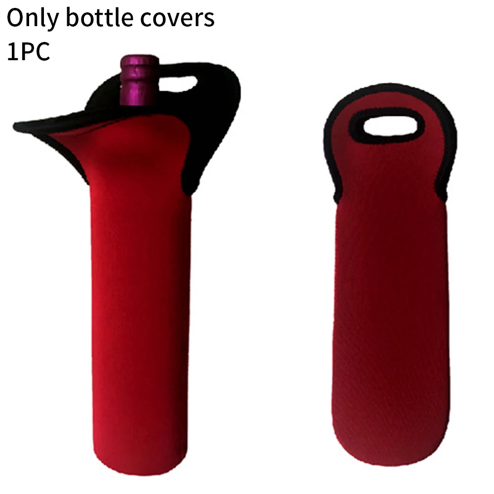 Cooling Bag Bar Tool Accessories Kitchen Drinking Neoprene Wine Bottle Cover Beer Insulated Bag Reusable Storage Pouch Protector