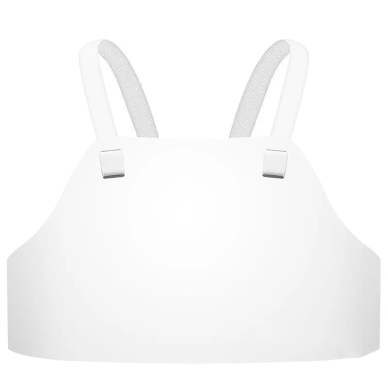 Protetor de peito para esgrima, faixa elástica ajustável, perfeito para todos os estilos de esgrima (protetor de peito masculino)-B60B