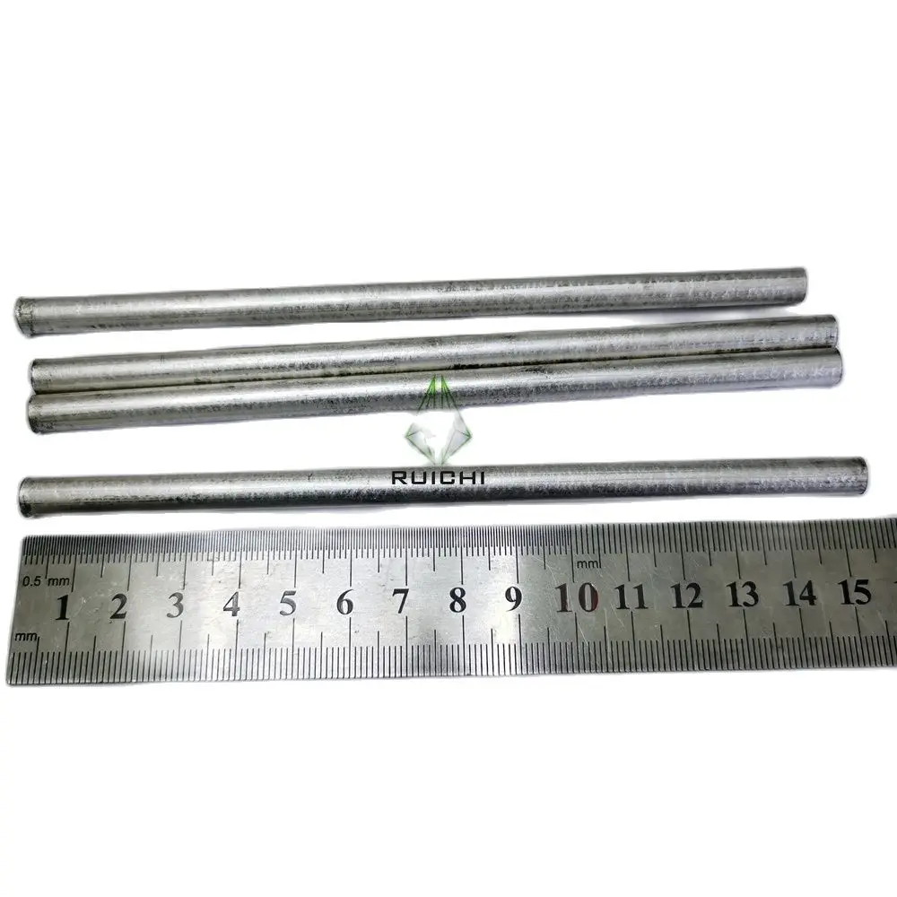 Comprimento Puro do Diâmetro x 152 mm das Varas do Metal do Magnésio de 50 Peças mm mg 99.95