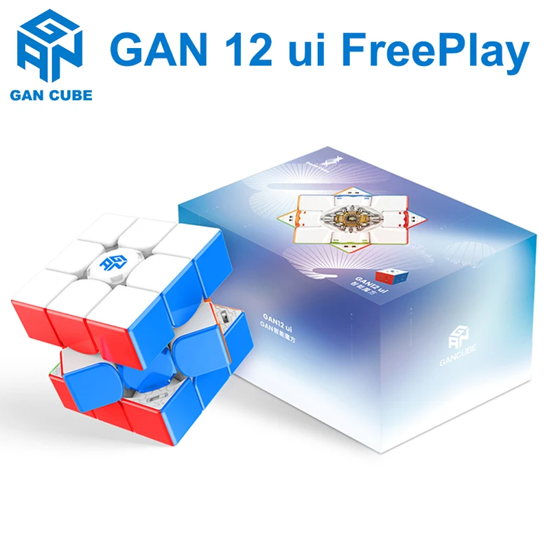 

GAN12 Ui FreePlay Ai Smart Magnetic Magic Cube 3x3x3 Professional GANCUBE Speed Puzzle 3x3 3×3 Toys GAN 12 Speedcube Cubo Magico