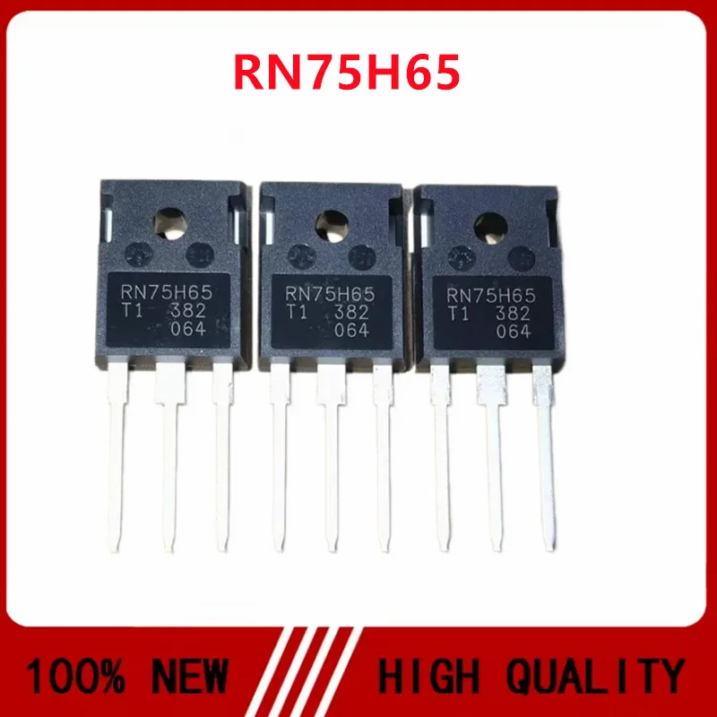 10PCS/LOT RN75H65 Inverter IGBT tube 75A650V New original authentic spot fast delivery