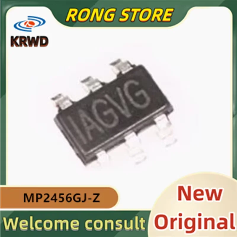 30PCS IAGVG  New and Original Chip IC  SOT23-6 MP2456GJ-Z MP2456GJ MP2456G MP2456