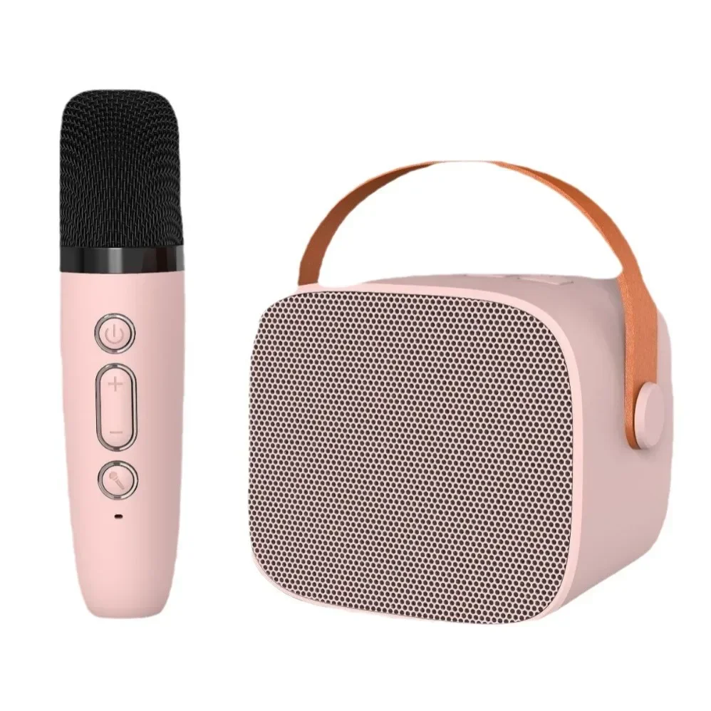 Products can be customized, handheld stereo Bluetooth wireless microphone k song integrated stereo