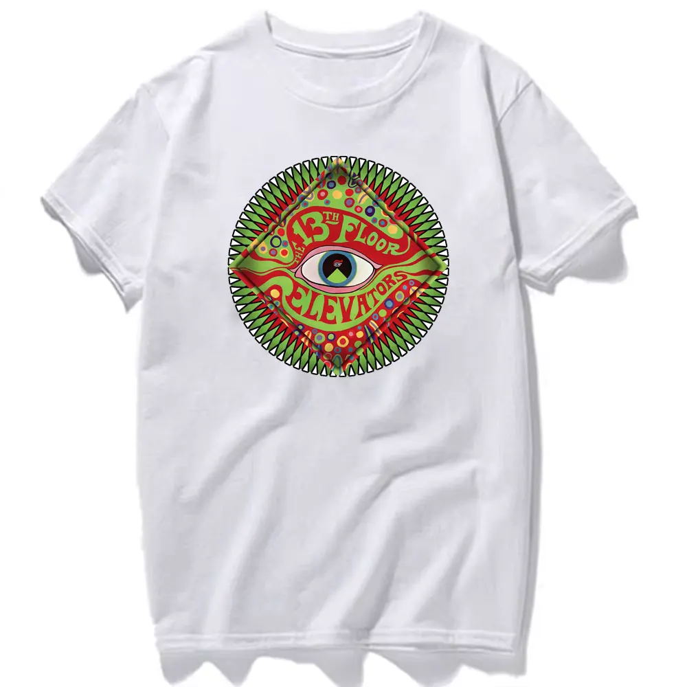 The 13th Floor Elevators Myth Music 80s Rock Punk Best Seller T Shirt Music Retro Top Tee Gift Cool Unisex Cotton Street Fashion