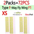 72 piezas Tipo F1 XS