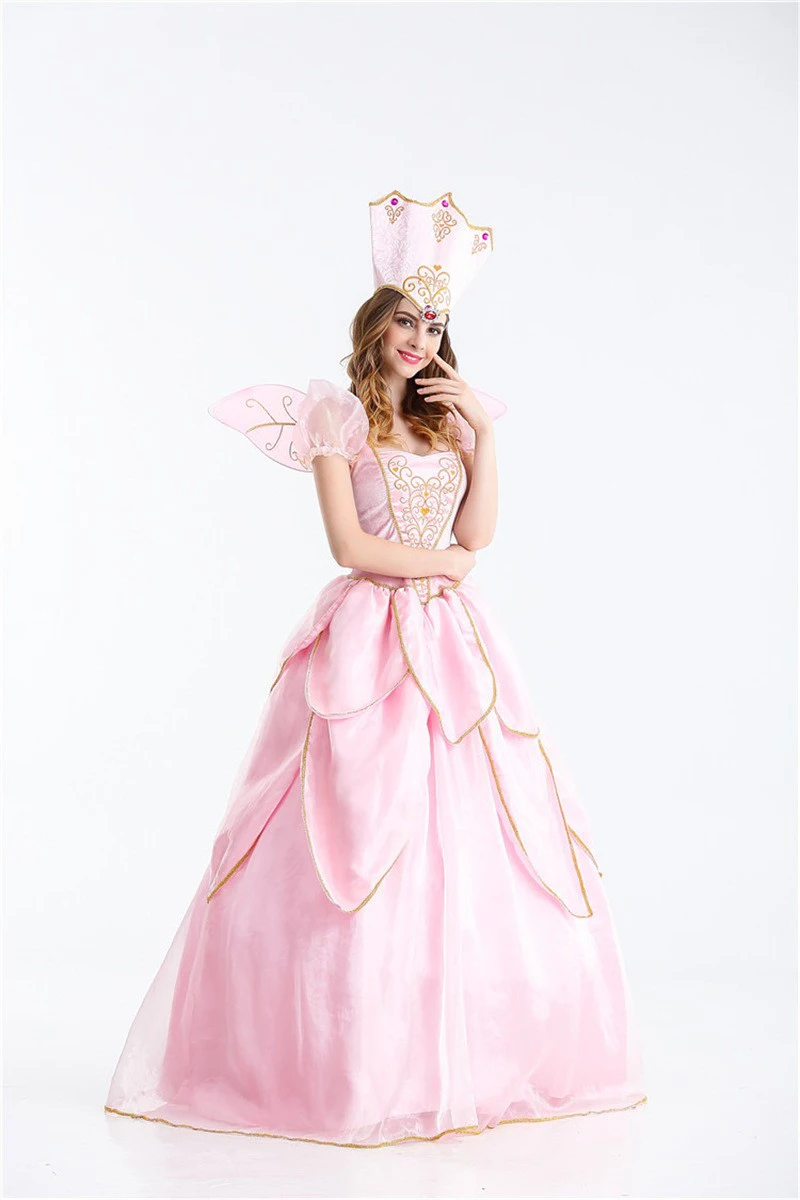 

Костюм на Хэллоуин: костюм Золушки, костюм феи-пекарши, розовое платье принцессы, костюм ангела для сценических выступлений