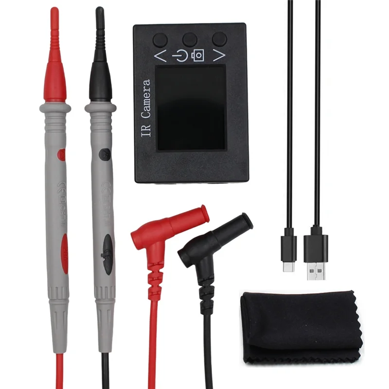 Infrared Thermal Imager TFT Screen Infrared Thermal Imager 32X24 Pixels Points Infrared Temperature Sensor Camera-Y05A