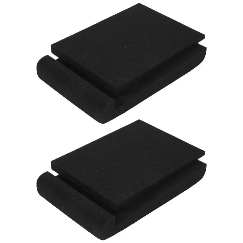 A51M-Speaker Pads, Isolation Pads,High Density Studio Monitor Foam, Studio Monitor Stand Pads, Speaker Base,28X19x4cm
