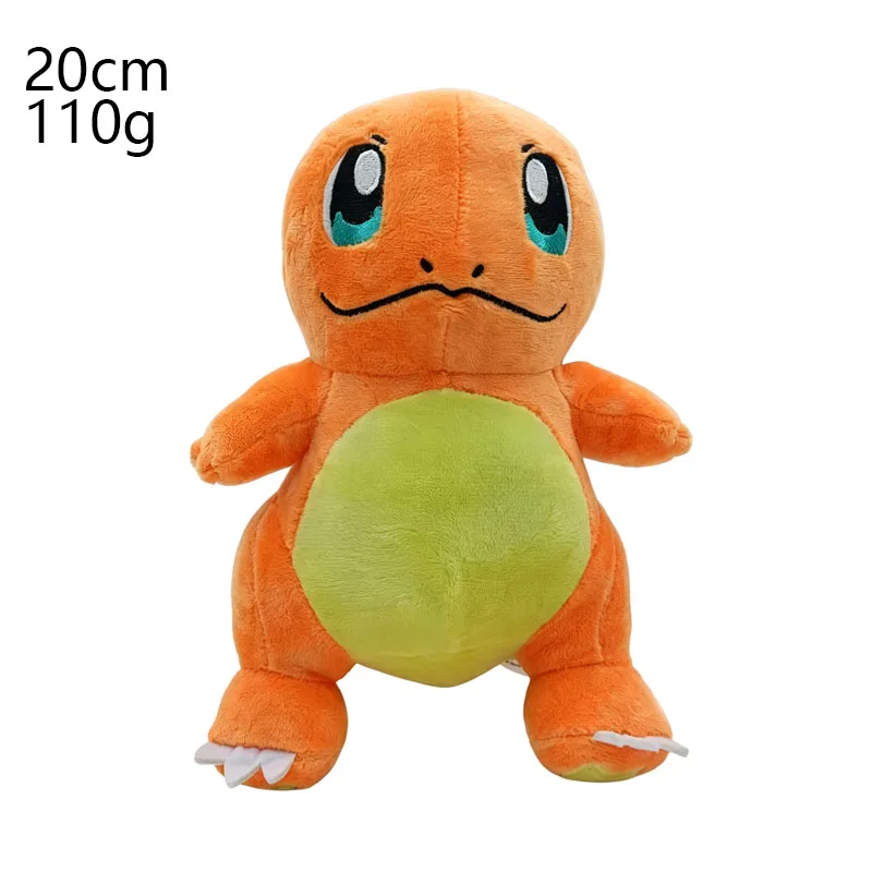 18-25CM Pokemon Pikachu Plüschpuppe Spielzeug Anime Kawaii Squirtle Charmander Bulbasaur Stofftiere Cartoon Kinder Geburtstagsgeschenk