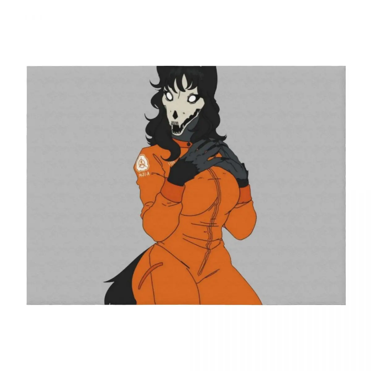 

SCP 1471 Throw Blanket Sofa Throw Plaid on the sofa for winter Cute Plaid Blankets