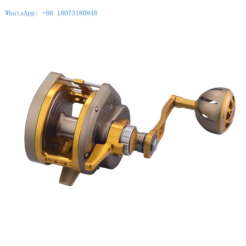 

Wholesale Max Drag 30kg Bearing 13+2bb Speed Ratio 6.3:1 Tg Drum Sea/boat Fishing Reel All Metal Fishing Wheel