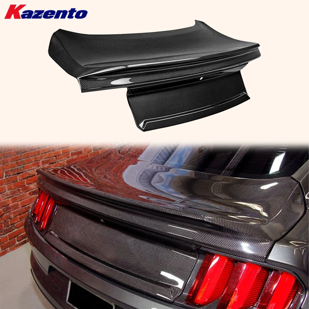 

Для Ford Mustang 2015-2023 2Dr Carbon DT стиль задний бампер Ductail крышка багажника