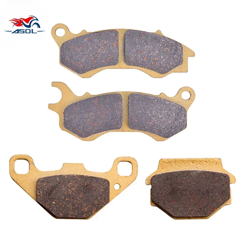 

Motorcycle Accessories Front Rear Brake Pads Disc Tablets For PEUGEOT Django 125 Evasion SBC 2014-2021 2016 2017 2018 2019 2020