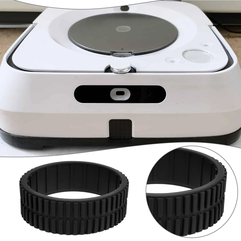 AD23-2 パック交換用ゴムタイヤクリーニングロボット Irobot Braava Jet 240 241 244 と互換性のある Mint 4200 ロボット