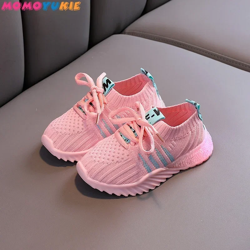 Size 21-30 Children LED Sneakers With Light Up sole Baby Led Luminous Shoes for Girls /Glowing Lighted Shoes for Kids Boys