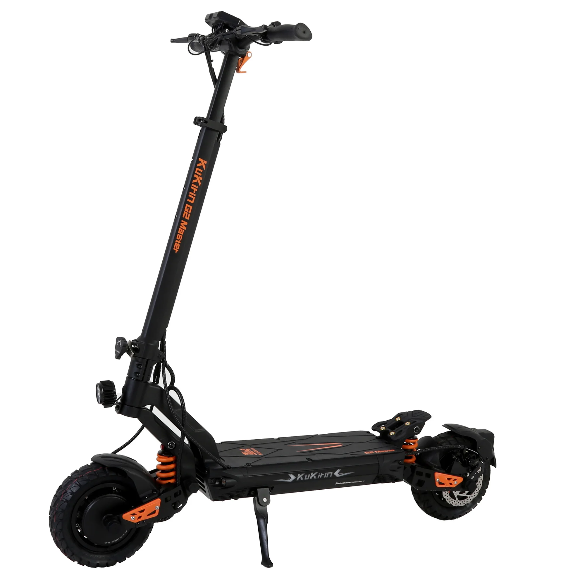 Trottinette électrique KuKirin G2 Master 52V 20.8Ah - Puissance de pointe de 2000W - Autonomie de 63 km - Pneus tubeless de 10 pouces - Suspension hydraulique