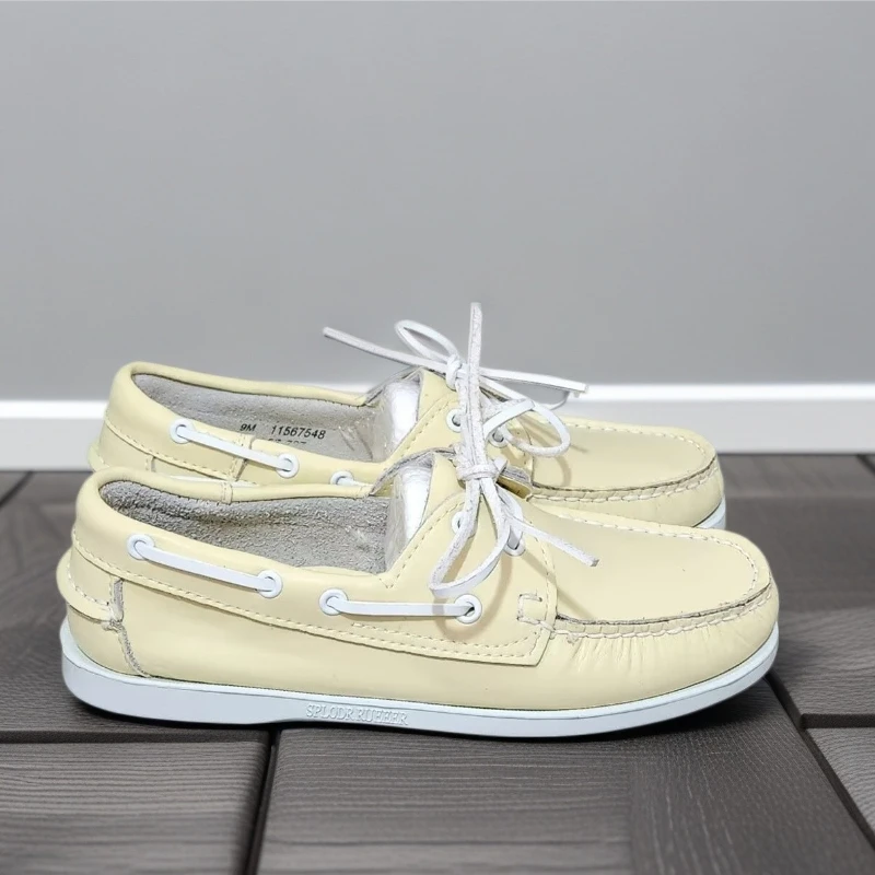 

Genuine Leather Boat Shoes Footwear Men Casual Shoes Handmade Brand Luxury Loafers Men Moccasins Portland Shoes