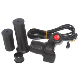Greentime 12V-80V universal type handle half throttle with 3 Speed and Digital data displa for foelectric bicycle scooter G105