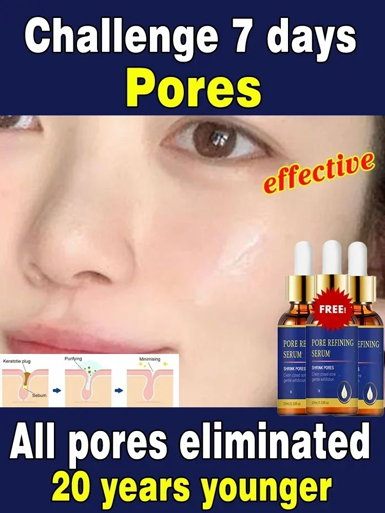 

Pores Remover Pore Shrinking Serum Shrink Tightening Minimizing Relieving Dryness Moisturizing Oil Control Firming