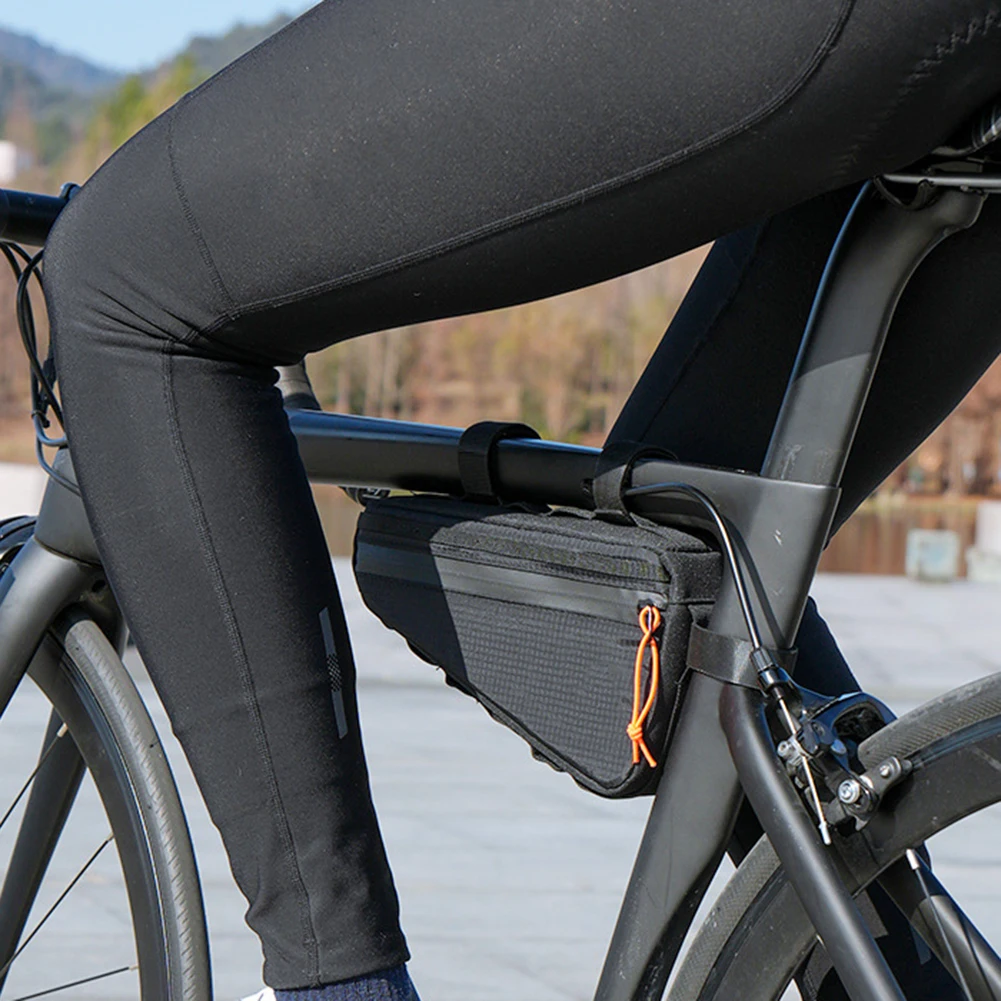 

Bike Bag Fashion Color Bags Bike Frame Bag Bicycle Triangle Bag Waterproof Mountain Bike Front Tube Pouch 2024