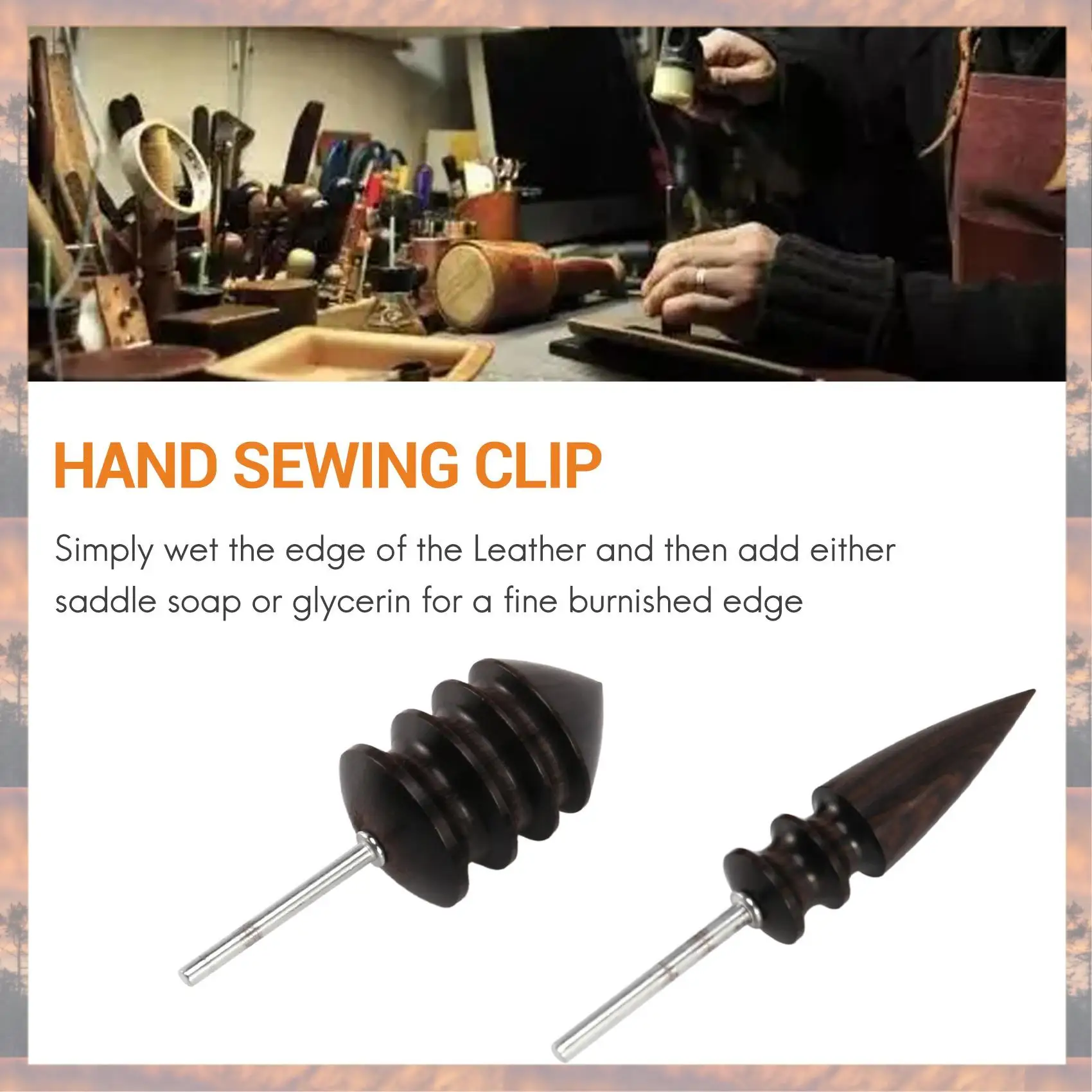 2025 الاتجاه وأشار تلميح نارا الجلود الملمع الجلود Slicker أداة الحفر مجموعات-1/8 بوصة (3 مللي متر) عرقوب لأدوات دريمل الدوارة (2 قطعة #5