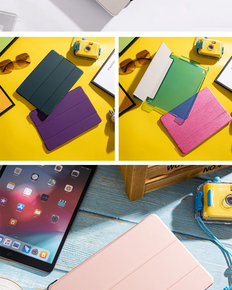 Für IPad 10.2 Schutzhülle Mini 4/5/6 Hartschale Pro 12,9 Zoll PC-Leder mit Smart Sleep-Funktion – Detail 14